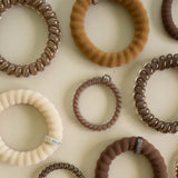 Teleties Spiral Hair Coils | Large - Morning Brew