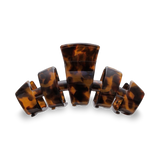 Teleties Classic Hair Clip | Large - Tortoise