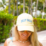 Dilly Dally Dad Cap - Butter Yellow - Lace and Grace Boutique