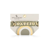 Soul Stacks Stay Golden Woven Bracelet
