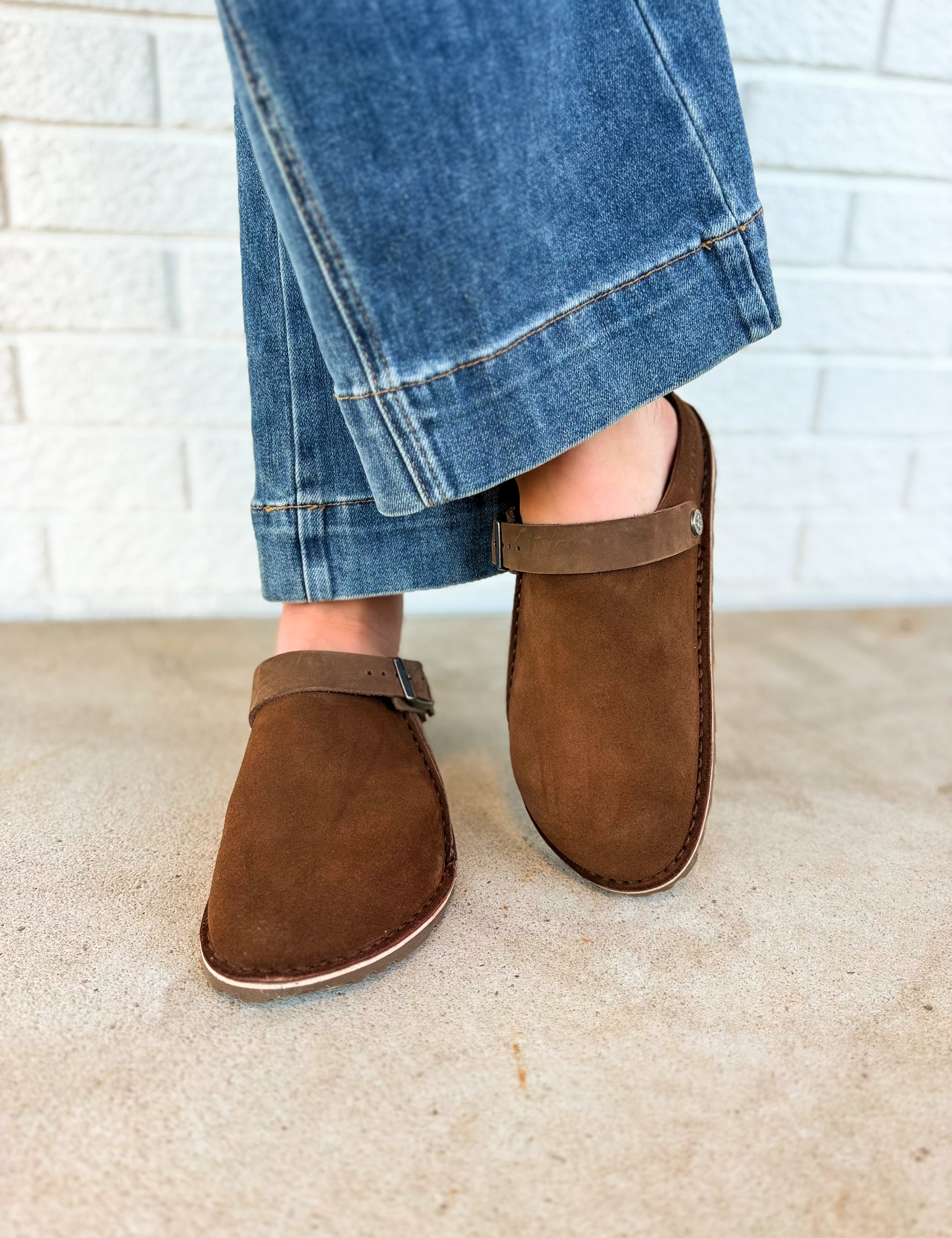 Birkenstock Lutry Premium Shearling Clog - Carafe - Lace and Grace Boutique