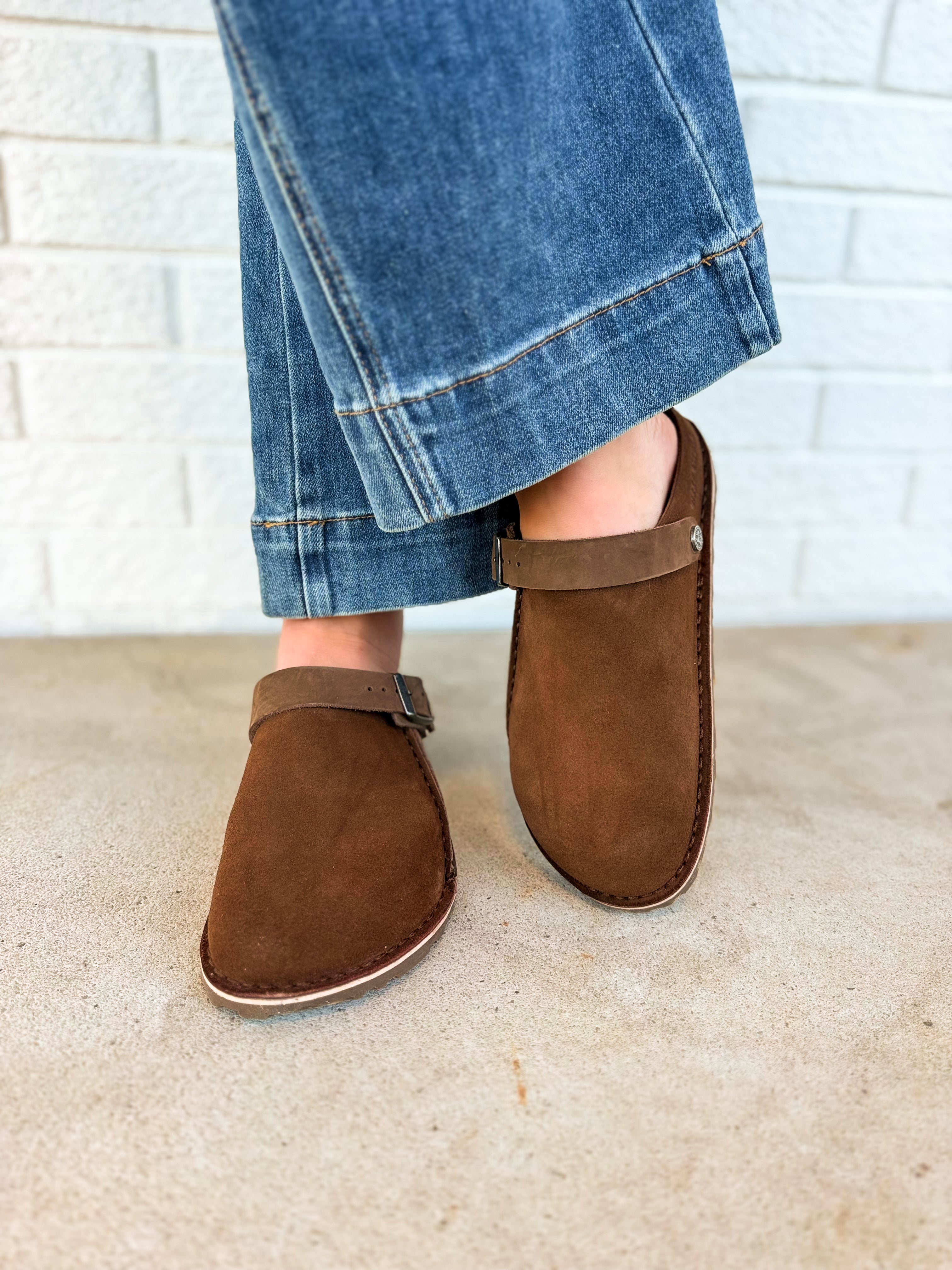 Birkenstock Lutry Premium Shearling Clog - Carafe - Lace and Grace Boutique