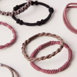 Natural Life Textured Hair Ties, Set of 10 - Multi