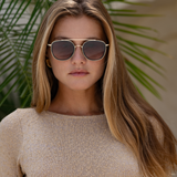 FREYRS Weston Acetate Round Unisex Sunglasses - Emerald