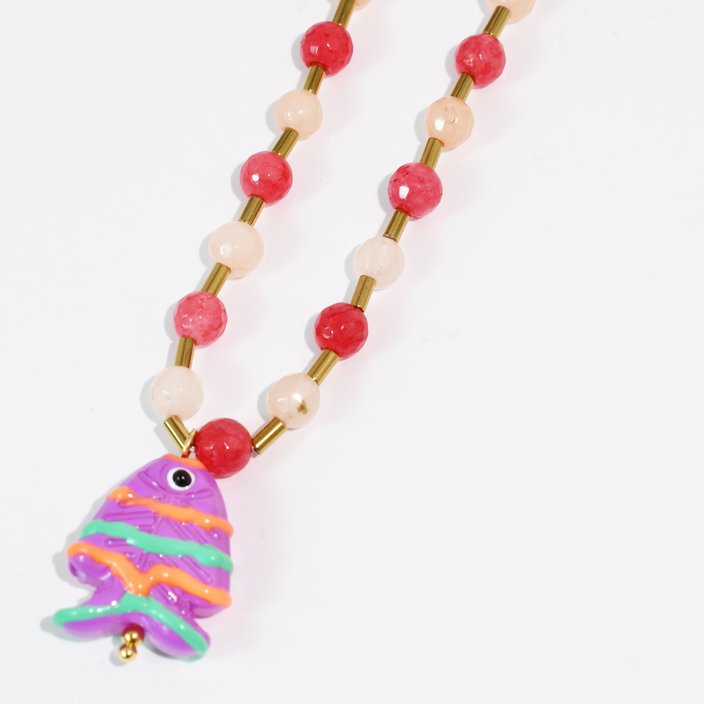 Sugar Fish Necklace - Lace and Grace Boutique