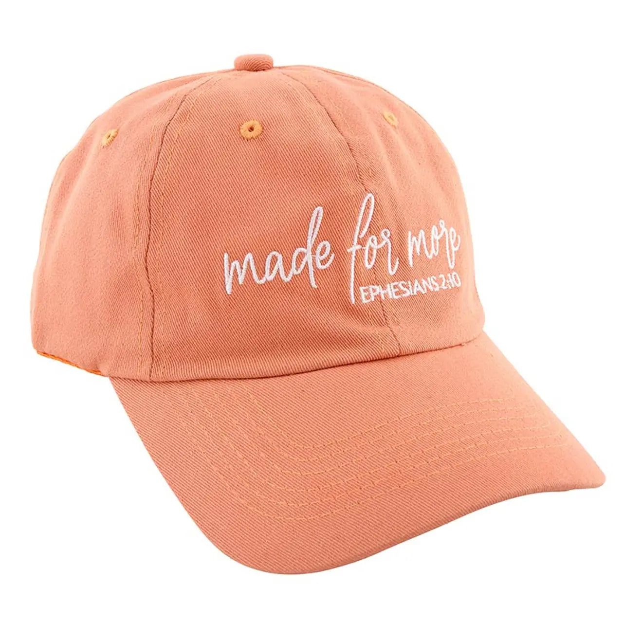 Made For More Hat - Peach - Lace and Grace Boutique