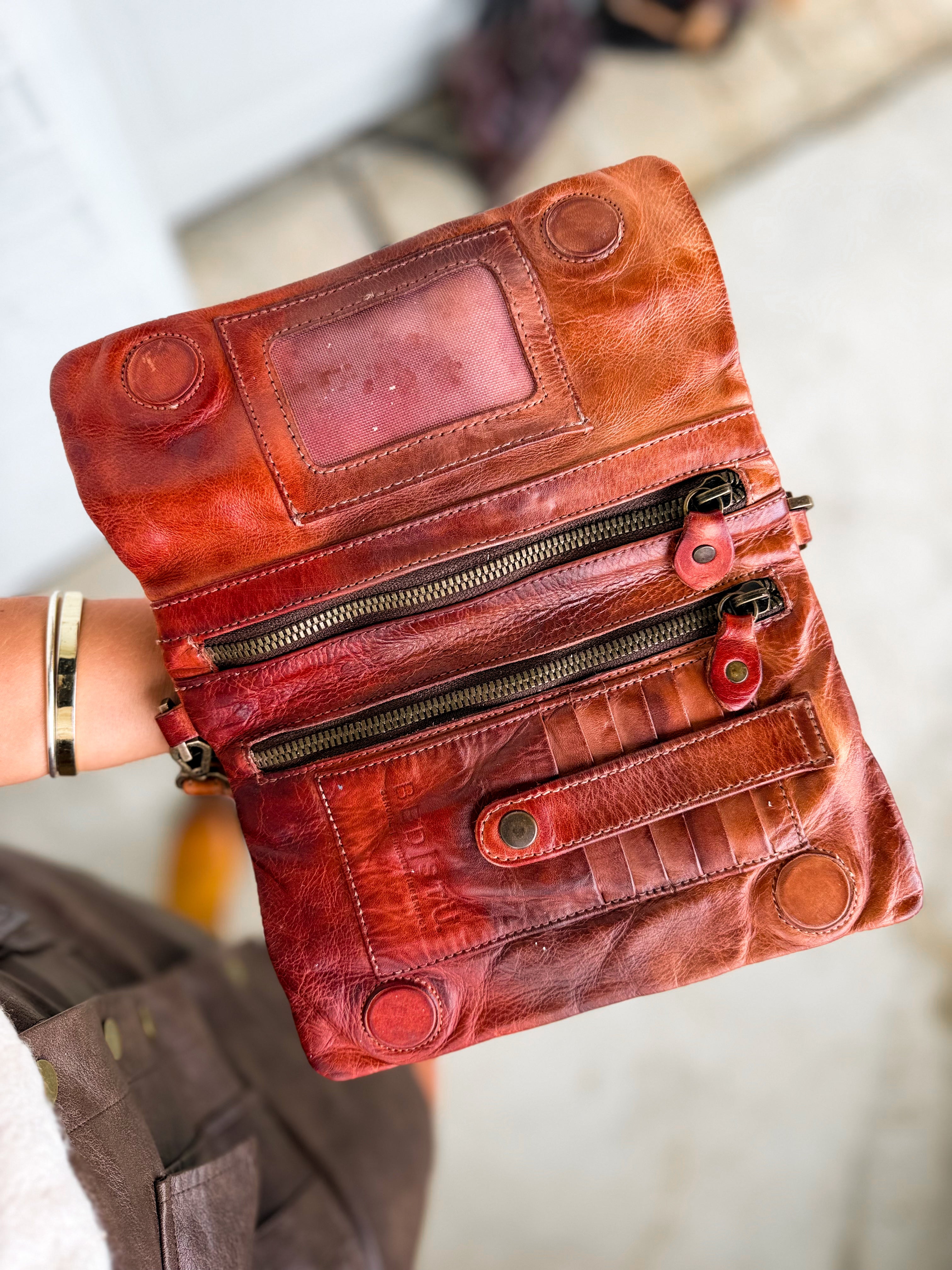 BedStu Cadence Crossbody Clutch - Desert Sunset Tie Dye - Lace and Grace Boutique