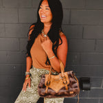 BedStu Redrock Crossbody Bag - Teak Caramel Hand Wash - Lace and Grace Boutique