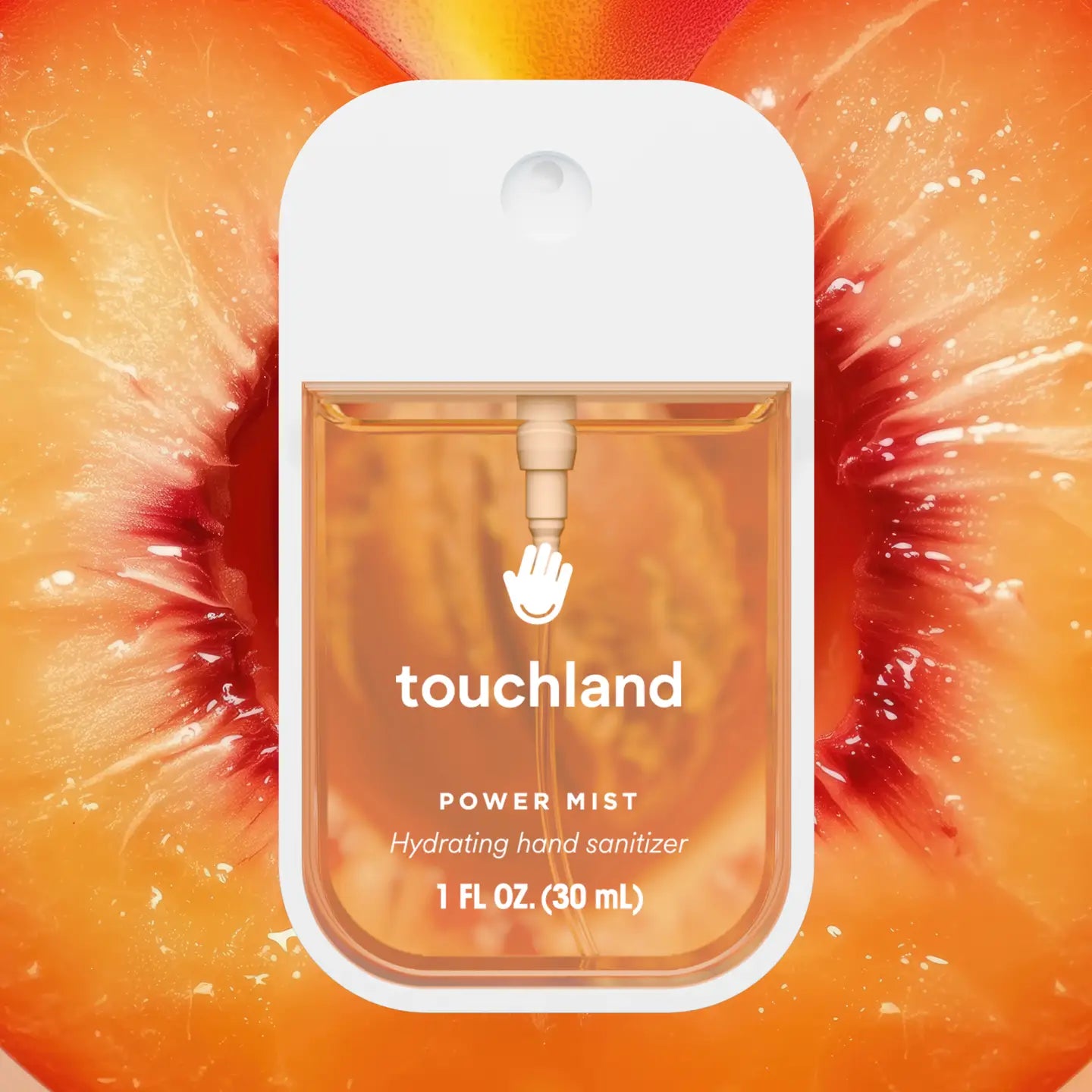 Touchland Power Mist Hydrating Hand Sanitizer - Velvet Peach - Lace and Grace Boutique