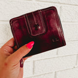 BedStu Plus Leather Wallet - Cherry Lacquer DD - Lace and Grace Boutique