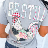 Simply Southern Be Still Graphic Tee - Lunar - Lace and Grace Boutique