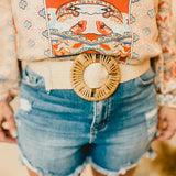 Wrapped In Sunshine Belt - Beige