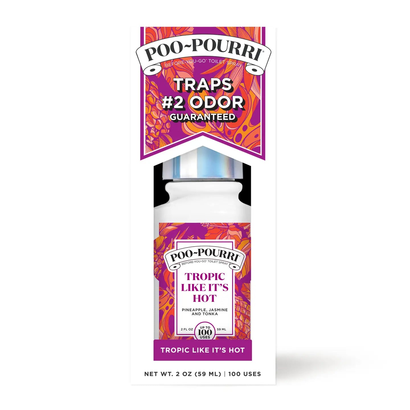 Poo-Pourri Tropic Like Its Hot 2oz Toilet Spray - Lace and Grace Boutique