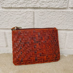 American Darling Woven Leather Coin Wallet - Lace and Grace Boutique