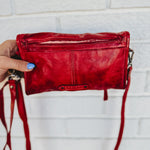 BedStu Amina Crossbody Wallet Clutch - Indie Red Dip Dye - Lace and Grace Boutique