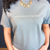 Sow Kindess, Reap Grace Seed Packet Tee - Blue Spruce - Lace and Grace Boutique