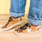 The Super Star Gaby Sneakers - Leopard - Lace and Grace Boutique