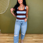 Hidden Distressed Cropped Barrel Jean - Light Wash - Lace and Grace Boutique