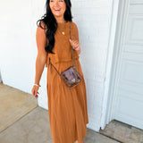 BedStu Rhyme Crossbody Bag - Teak Hand Wash
