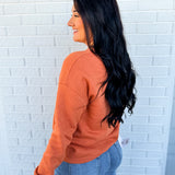 Created With A Purpose Fleece Sweatshirt - Heather Autumn