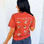 Simply Southern Mallard Graphic Tee - Rust - Lace and Grace Boutique