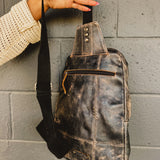 BedStu Boss Sling Bag - Black Lux - Lace and Grace Boutique