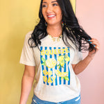 Squeeze The Day Graphic Tee - Oatmeal - Lace and Grace Boutique