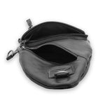 BedStu Andie Leather Sling Backpack - Black Rustic - Lace and Grace Boutique