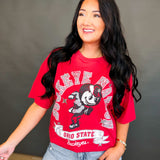Ohio State Buckeye Nation Graphic Tee - Red