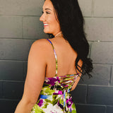 Morning Dew Cowl Neck Slit Maxi Dress - Violet Orchid - Lace and Grace Boutique