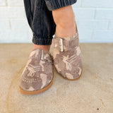 Josephine Suede Studded Clog - Camo