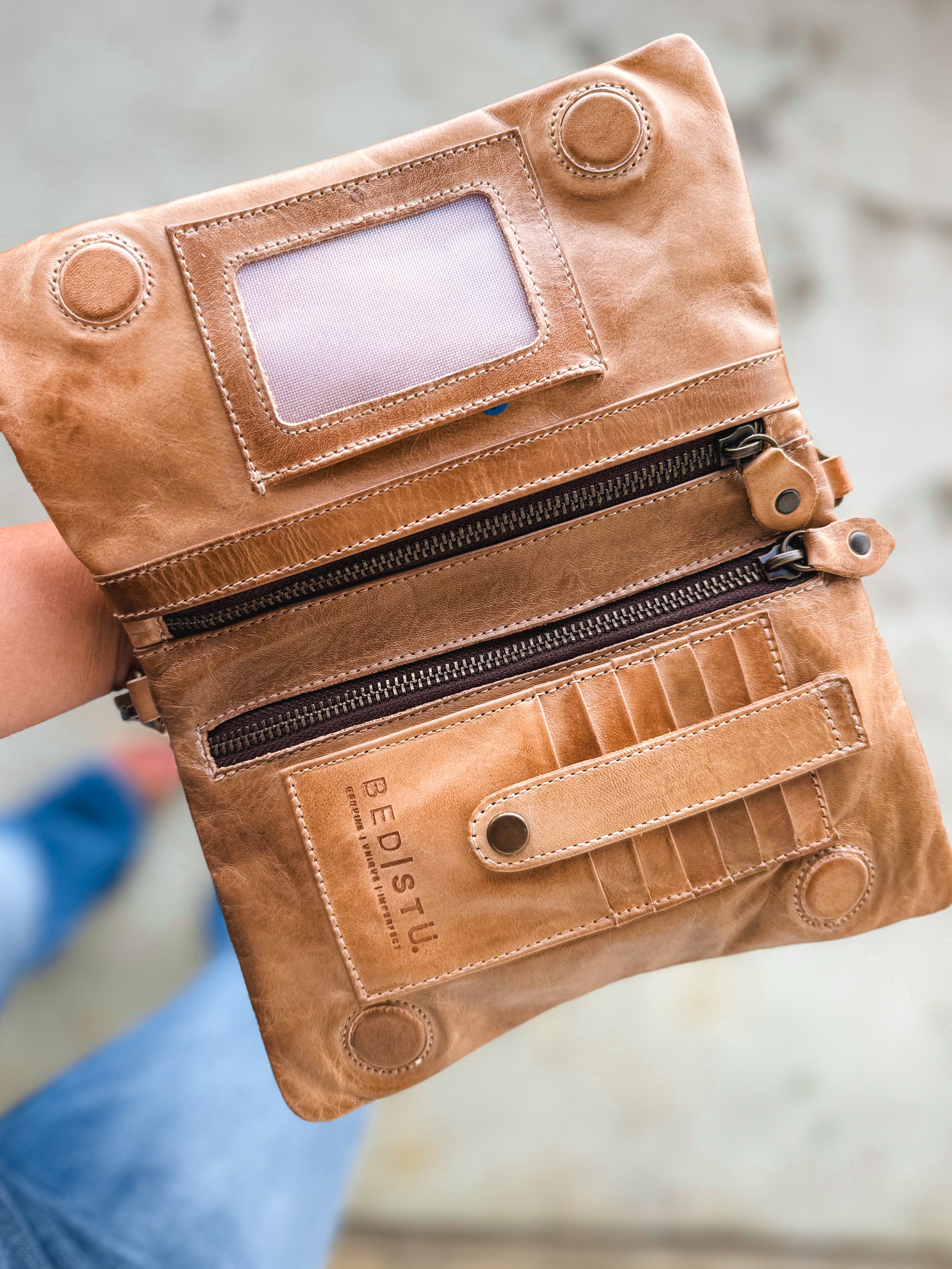 BedStu Cadence Crossbody - Oats Rustic - Lace and Grace Boutique