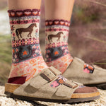 Natural Life Boho Sock Set - Horse - Lace and Grace Boutique