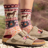 Natural Life Boho Sock Set - Horse - Lace and Grace Boutique