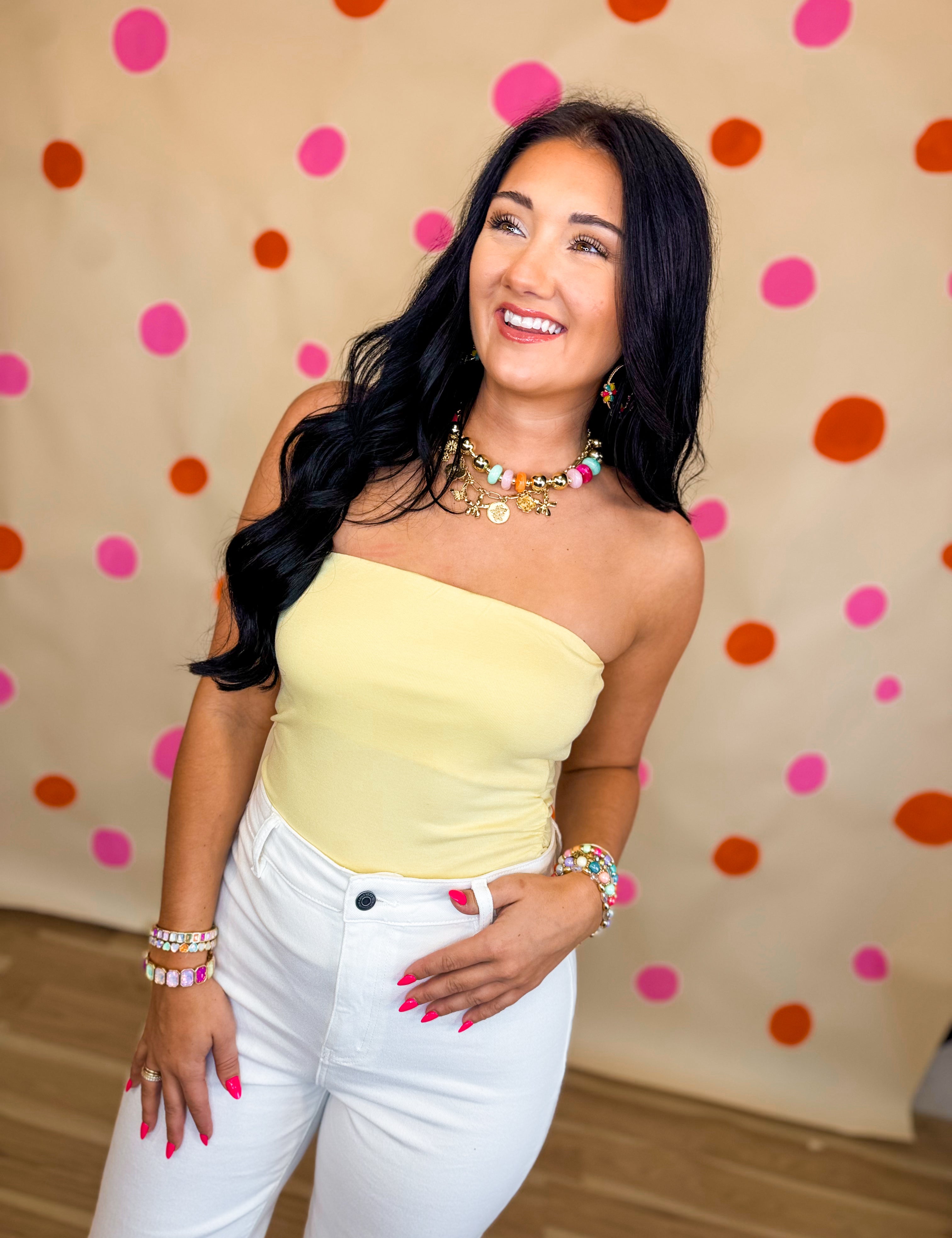 Basic Knit Tube Top - Daisy - Lace and Grace Boutique