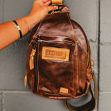 BedStu Beau Sing Backpack - Teak Oats Rustic - Lace and Grace Boutique