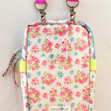 Natural Life 8-In-1 Pocket Crossbody - Pink Bouquet - Lace and Grace Boutique