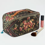 Natural Life Travel Cosmetic Organizer - Crafted Bouquets Chocolate - Lace and Grace Boutique