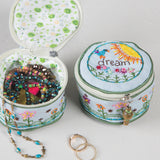 Natural Life Embroidered Jewelry Box - Dream