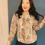 Woodland Camo French Terry Hoodie - Lace and Grace Boutique