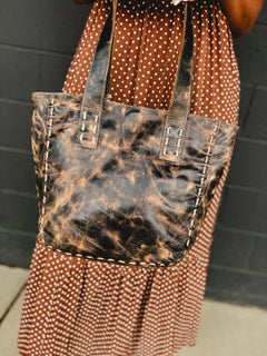BedStu Stevie Tote Bag - Black Lux - Lace and Grace Boutique
