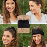 Natural Life Boho Bandeau - Black