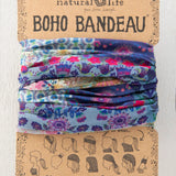 Natural Life Boho Bandeau - Blue Patchwork