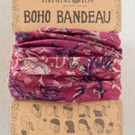 Natural Life Boho Bandeau - Mauve India Vines - Lace and Grace Boutique