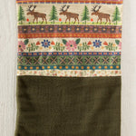 Natural Life Fleece Boho Bandeau - Moose Borders - Lace and Grace Boutique