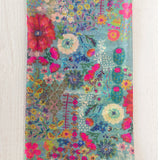 Natural Life Boho Bandeau - Blue Garden Patchwork - Lace and Grace Boutique