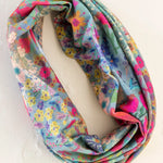 Natural Life Boho Bandeau - Blue Garden Patchwork - Lace and Grace Boutique