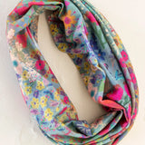 Natural Life Boho Bandeau - Blue Garden Patchwork - Lace and Grace Boutique