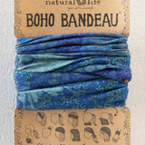 Natural Life Boho Bandeau - Navy Patchwork - Lace and Grace Boutique