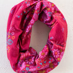 Natural Life Boho Bandeau - Merlot Floral Bandana - Lace and Grace Boutique